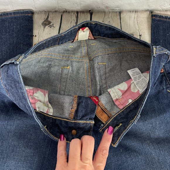 LUCKY BRAND WOMENS LOLA BOOTLEG SHORT INSEAM JEANS - Picture 9 of 14